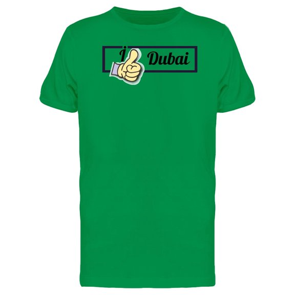I Like Dubai Thumbs Up Tee Men's -Image by Shutterstock