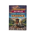 thumbnail image 1 of I Like Fishing, and my Rottweiler, and Maybe 3 People. Happy Father's Day Travel Passport Wallet Rottie Dog Lover Gifts Idea PU Leather Passport Holder Cover - 00004, 1 of 5