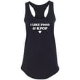 thumbnail image 1 of I Like Food & Kpop Racerback Tank, 1 of 2