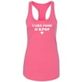 thumbnail image 1 of I Like Food & Kpop Racerback Tank, 1 of 2