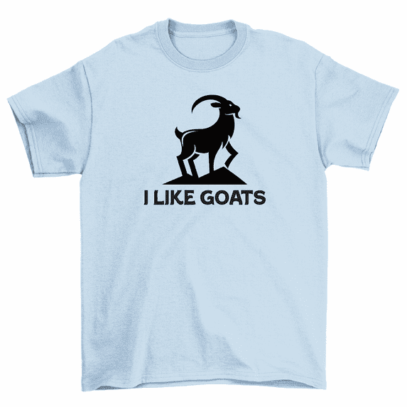 I Like Goats Farm Animal Farmer T-Shirt Men Women Unisex