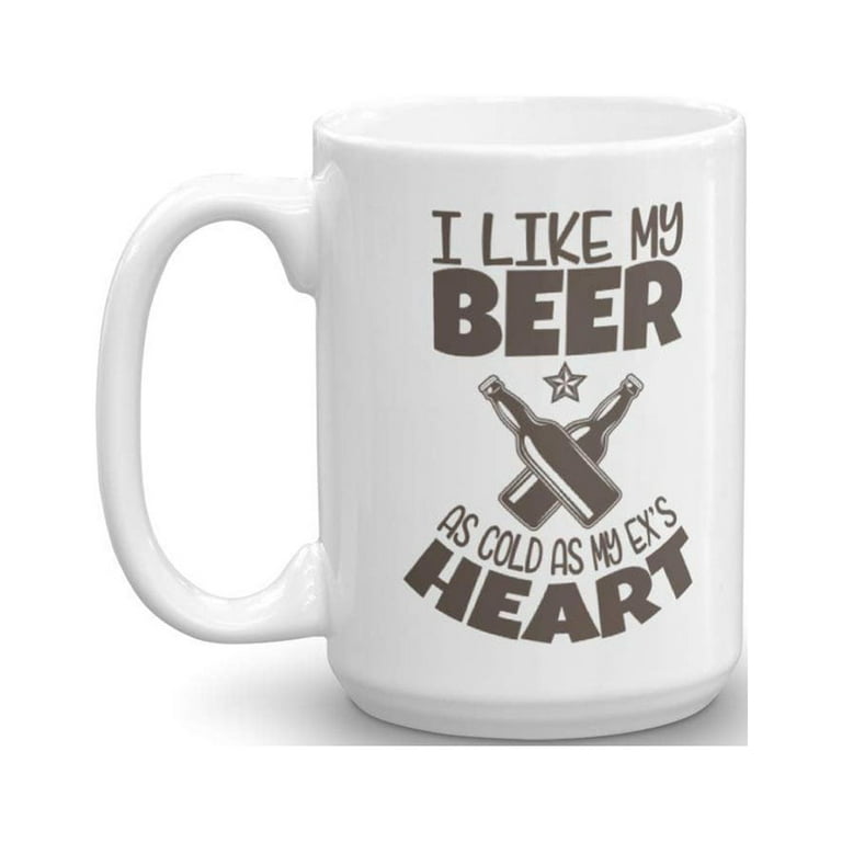 Funny Coffee Mug for Men, Valentines Gift for him, Beer Lovers Gifts,  birthday gift for men, Beer Gift Ideas