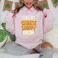 thumbnail image 1 of I Like My Cheese Drippy Funny Meme Food Humor Melted Pop Culture Slang Hoodie, for men & women, up to size 5XL, 1 of 3