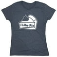thumbnail image 1 of I Like Pie Sarcastic Humor Novelty Funny Women's Casual Tees, 1 of 3
