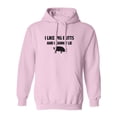 thumbnail image 1 of I Like Pig Butts And I Cannot Lie Adult Hooded Sweatshirt, 1 of 3