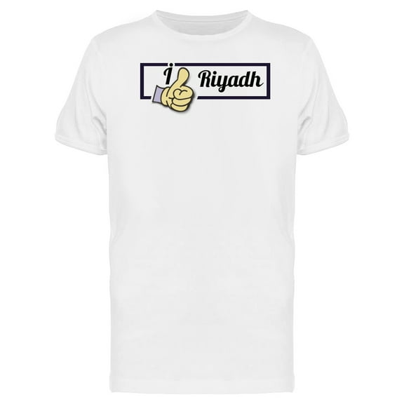 I Like Riyadh Thumbs Up Tee Men's -Image by Shutterstock