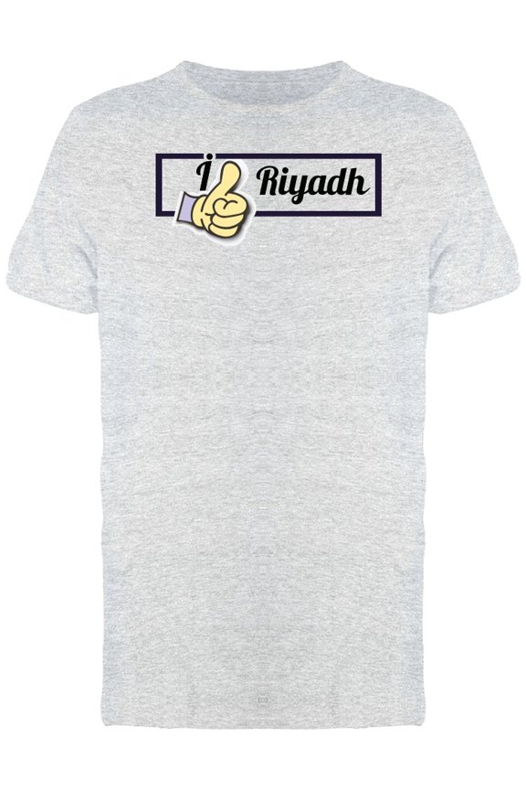I Like Riyadh Thumbs Up Tee Men's -Image by Shutterstock