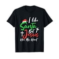 thumbnail image 1 of I Like Santa But Jesus Has My Heart Christmas Christian Gift T-Shirt, 1 of 5