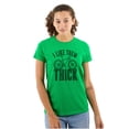 thumbnail image 1 of I Like Them Thick Fat Tires Cyclist Womens Fitted Plus Size Graphic Tee Brisco Brands 2X, 1 of 5