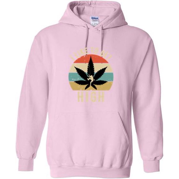 I Like To Get High Climbing Funny Rock Climbing Mountain Adventure Sport Hoodie Unisex, up to 5XL