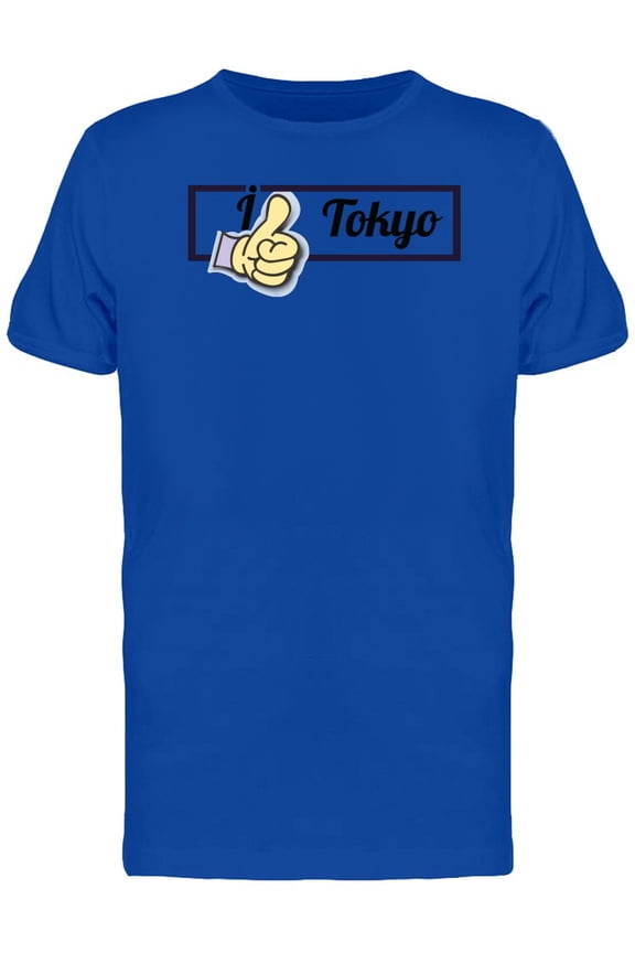 I Like Tokyo Thumbs Up Tee Men's -Image by Shutterstock