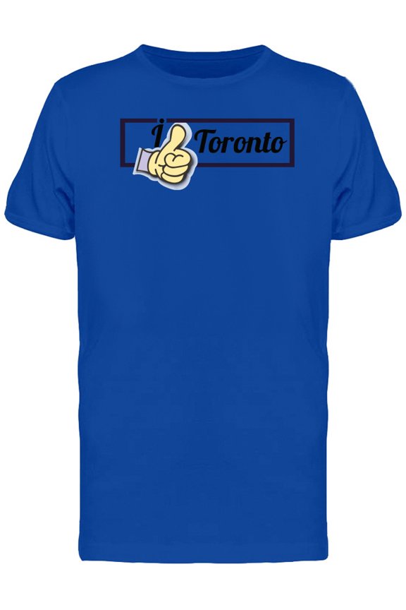 I Like Toronto Thumbs Up Tee Men's -Image by Shutterstock