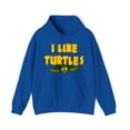 thumbnail image 1 of I Like Turtles Graphic Hoodie Royal, 1 of 2