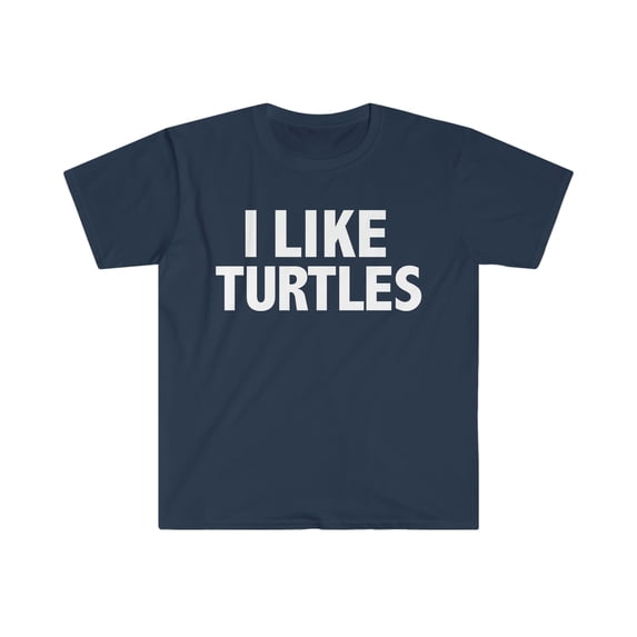 I Like Turtles Unisex T-shirt S-3XL Turtle Lover Gift Zoo Turtle Owner