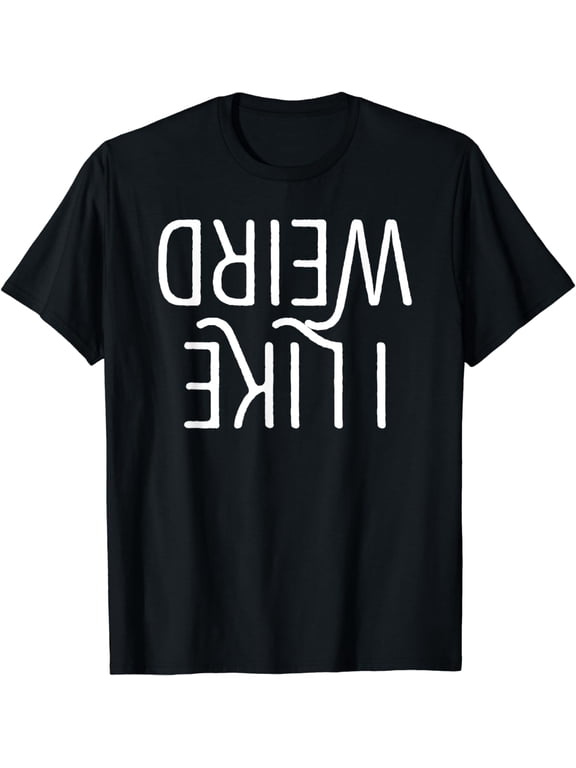 I Like Weird Funny Goth Teens Music Emotional Punk T-Shirt