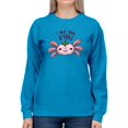 thumbnail image 1 of I Like You A'lotl Sweatshirt Women -Smartprints Designs, Female 5X-Large, 1 of 4