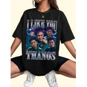 Netflix SQUID GAME サノス I like you Tシャツ 紺 Netflix SQUID GAME サノス I like you Tシャツ 紺の通販 by