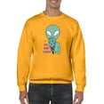 thumbnail image 1 of I Like Your Planet Sweatshirt Men -Smartprints Designs, Male XX-Large, 1 of 4