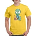 thumbnail image 1 of I Like Your Planet T-Shirt Men -Smartprints Designs, Male Large, 1 of 4