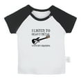 thumbnail image 1 of I Listen To Heavy Metal With My Grandpa Funny T shirt For Baby, Newborn Babies T-shirts, Infant Tops, 0-24M Kids Graphic Tees Clothing (Short Black Raglan T-shirt, 18-24 Months), 1 of 4