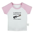 thumbnail image 1 of I Listen To Heavy Metal With My Grandpa Funny T shirt For Baby, Newborn Babies T-shirts, Infant Tops, 0-24M Kids Graphic Tees Clothing (Short Pink Raglan T-shirt, 6-12 Months), 1 of 4