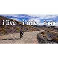 thumbnail image 1 of I Live I Ride I Am Photo License Plate, 1 of 1