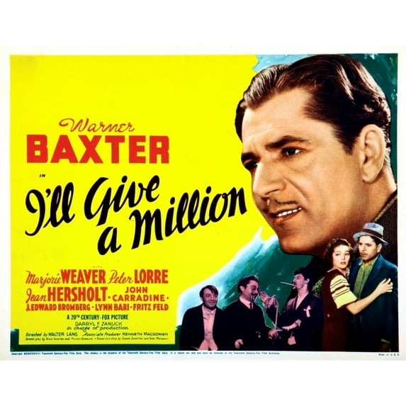 I'Ll Give A Million Still (10 x 8)