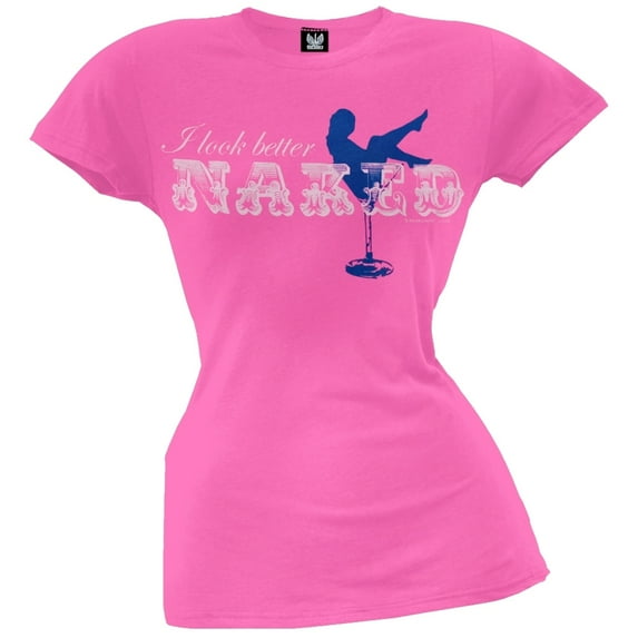 I Look Better Naked Ladies T-Shirt - X-Large