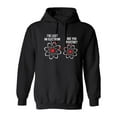 thumbnail image 1 of I Lost An Electron Are You Positive Sarcastic Novelty Gift Idea Adult Humor Funny Men's Hoodies, 1 of 1