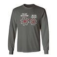 thumbnail image 1 of I Lost An Electron Are You Positive Sarcastic Novelty Gift Idea Adult Humor Funny Men's Long Sleeve Shirts, 1 of 3
