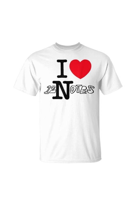 I Love 12 Notes Benjamin 12 Notes TShirt