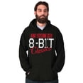 thumbnail image 1 of I Love 8 Bit Classics Arcade Gamer Unisex Plus Fleece Graphic Hoodie Brisco Brands 4X, 1 of 5