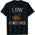 thumbnail image 1 of I Love A Sweet Rack BBQ Ribs Funny T Shirt T-Shirt, 1 of 4