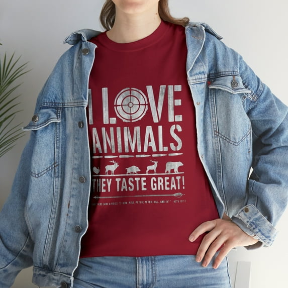 I Love Animals They Taste Great T-Shirt
