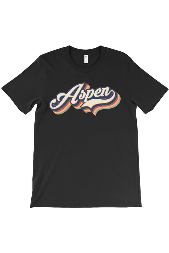I Love Aspen City USA Funny Retro Vintage Travel Souvenir Graphic H40822 Unisex T-Shirt, Up to 5XL Available