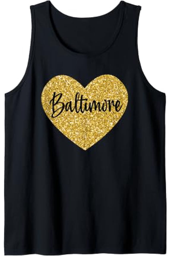 I Love Baltimore Maryland For Tank Top Size S-3XL