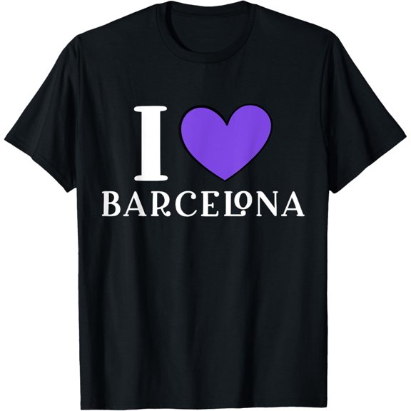 I Love Barcelona Spain T-Shirt