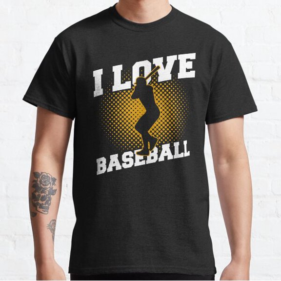 I Love Baseball Sports Team Idea Classic T-shirt