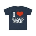 thumbnail image 1 of I Love Black Men Unisex T-shirt S-3XL Black is Beautiful Black Pride, 1 of 2