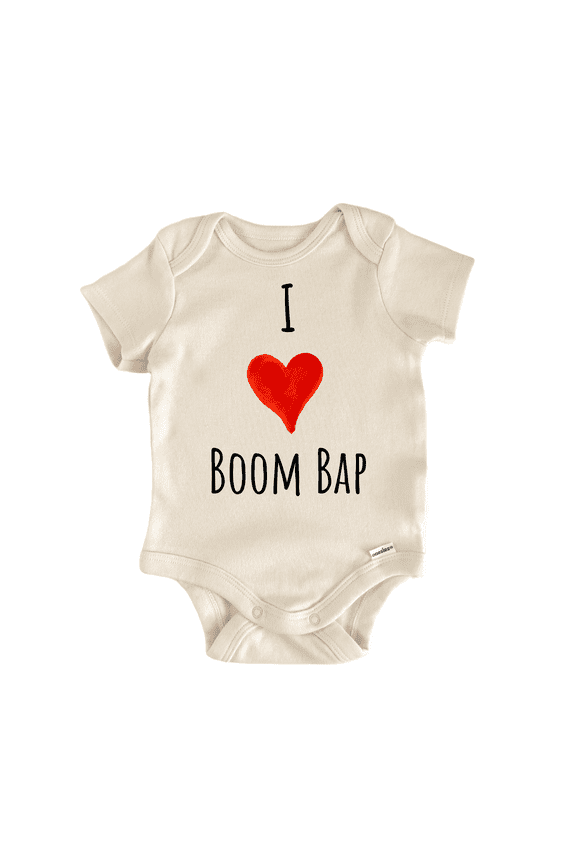 I Love Boom Bap - Baby Bodysuit