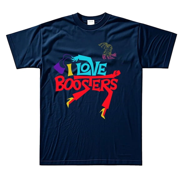 I Love Boosters Merch New Movie Tshirt Summer Unisex Short-sleeved T-shirt Fashion Y2K Casual Stylish Design Tee