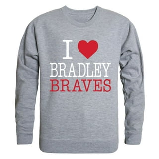 Bradley University Braves Alumni Fleece Crewneck Pullover