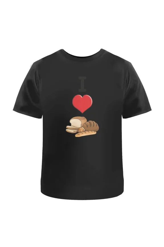 I Love Bread' Unisex T-Shirt - 100% Cotton (S-XXL) (TA034299)