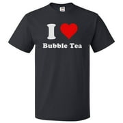 I Love Bubble Tea T shirt I Heart Bubble Tea