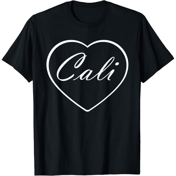 I Love California Cute Cali Heart Souvenir Gift T-Shirt mens t shirt,black,women,funny,misfits,men,journey