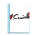thumbnail image 1 of I Love Cameroon Word Flag Love Heart Illustration Book Sheet Protectors Portfolio Binder Folder, 1 of 3