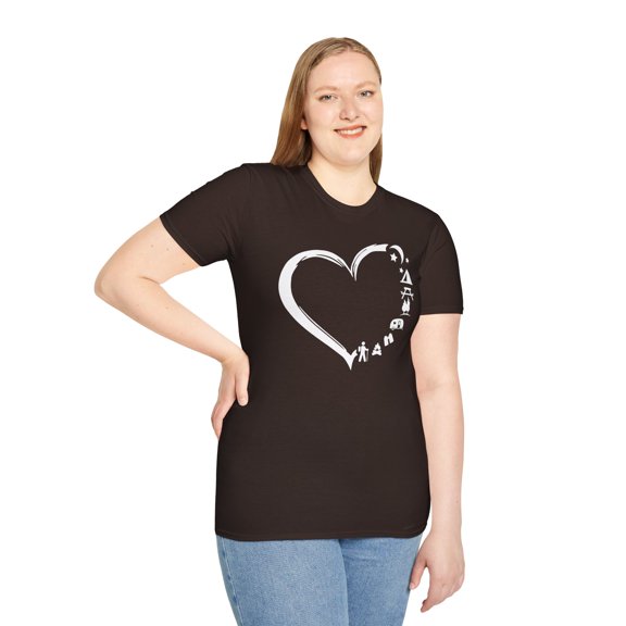 I Love Camping, Gildan Unisex Softstyle T-Shirt, Graphic Tee, S-3XL