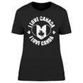 thumbnail image 1 of I Love Canada, Flag Heart T-Shirt Women -Image by Shutterstock, Female x-Large, 1 of 2