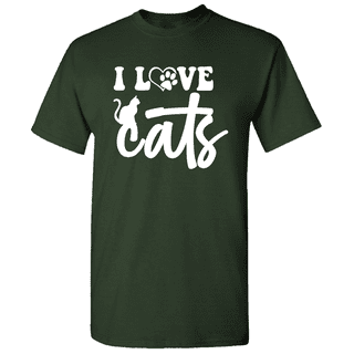 I heart best sale cats shirt