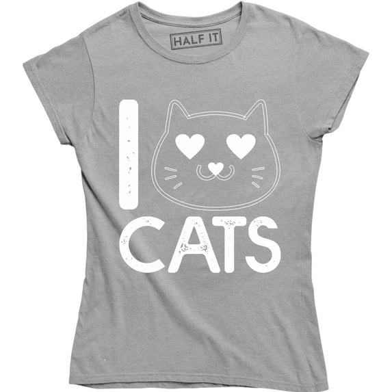 I Love Cats - Cute Adopts Kittens Lover Women's T-Shirt